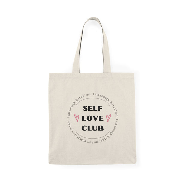 Self Love Club Natural Tote Bag